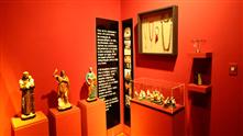 Imagens mostram objetos da exposição permanente no Museu do Folclore