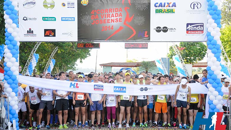 Como nos outros anos, a Corrida da Virada terá a participação de atletas da cidade e de outros estados, como MG, RJ, RS, MT, etc