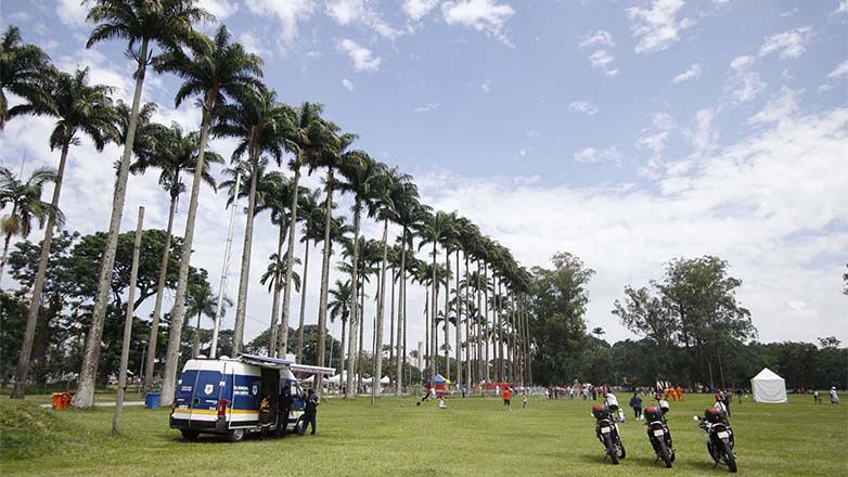 O local passou a contar com guardas motociclistas fazendo o policiamento preventivo no interior e nas imediações do parque