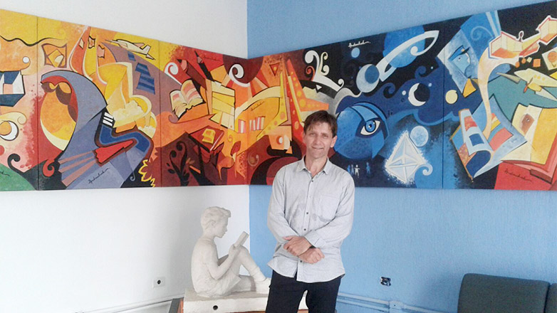 Algumas obras de Andruchak podem ser conferidas na Sede da FCCR, Museu do Folclore, Poupa Tempo e na Sede da ABCAer