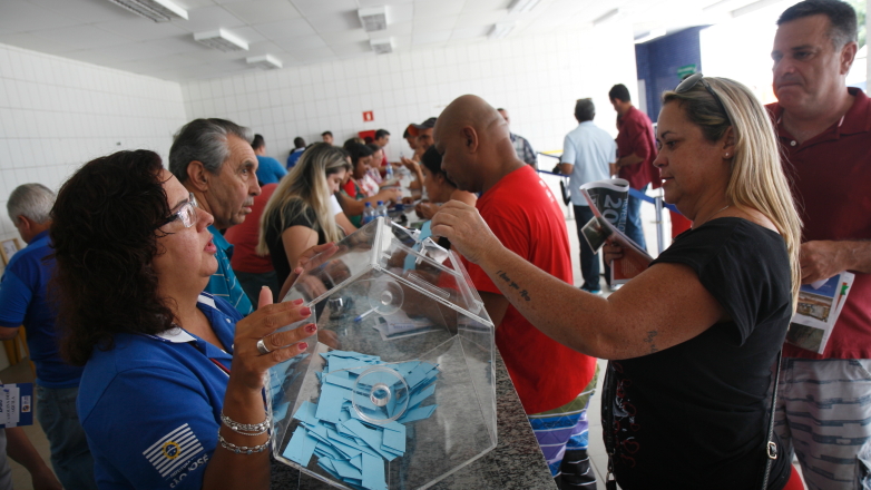 Sorteio de casas populares, no Martins Pereira
