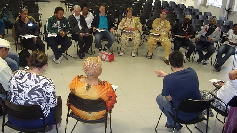 2ª Roda de Conversa com o tema “Mulheres de Terreiro e Saúde: Questões importantes para a qualidade de vida”. 
