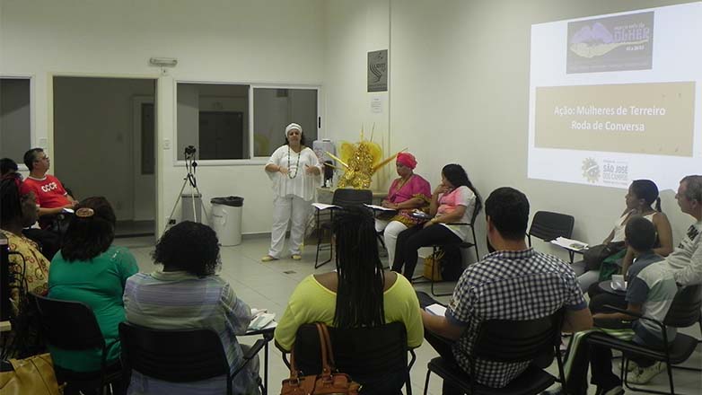 2ª Roda de Conversa com o tema “Mulheres de Terreiro e Saúde: Questões importantes para a qualidade de vida”. 