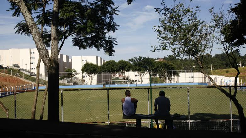 Para marcar a inauguração do novo gramado, Bandeirantes e Unidos da Vila se enfrentaram em um jogo amistoso.