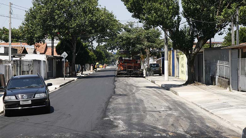 O bairro vai contar com  novo asfalto em todos os 1.500 metros de extensão da Rua Olinda e nos cem metros da Rua Ingá.