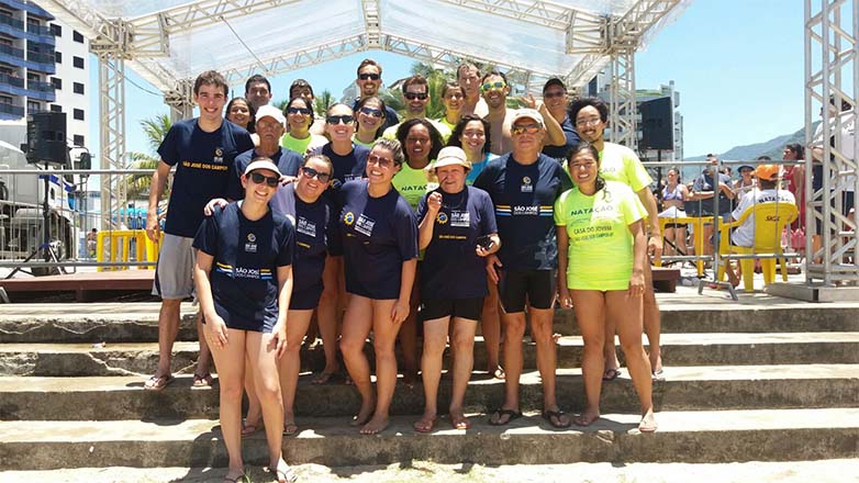 São José conquista dois pódios por equipe na Maratona Aquática
