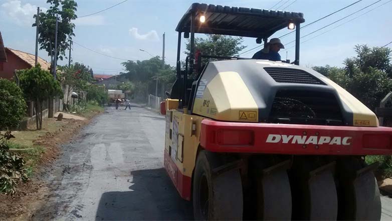 No bairro Águas da Prata, zona leste, já foram executados 400 metros de aplicação dentro da Operação Antipoeira