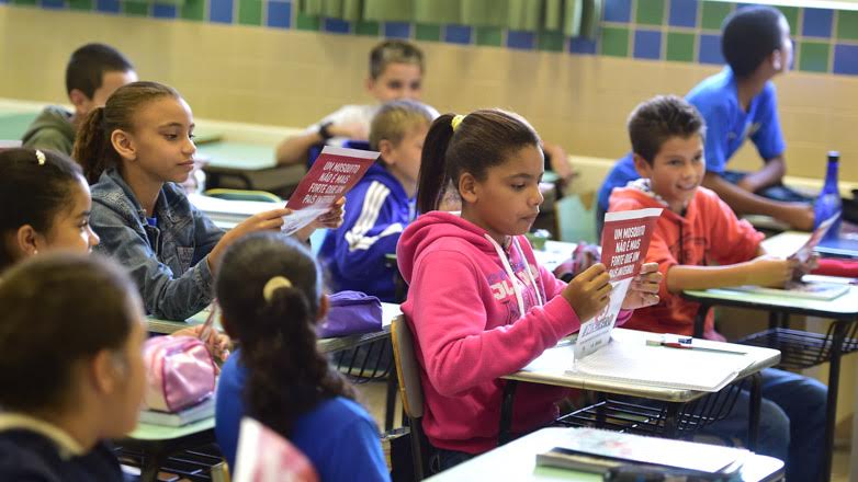 Os alunos entenderam as explicações e elogiaram a iniciativa de  reforçar a conscientização de todos sobre os perigos do mosquito