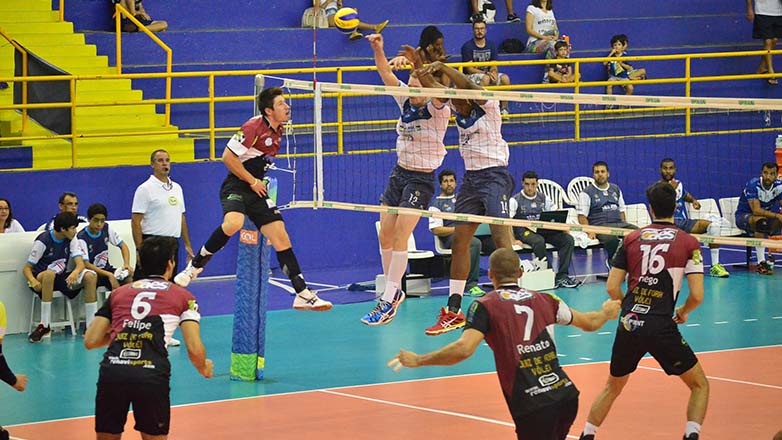 São José vôlei derrotou o Juiz de Fora por 3 a 0