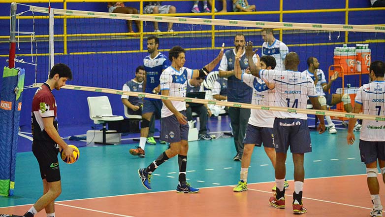 São José vôlei derrotou o Juiz de Fora por 3 a 0
