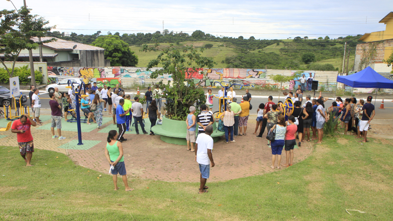 Vila São Bento e Jardim Satélite ganham academias ao ar livre