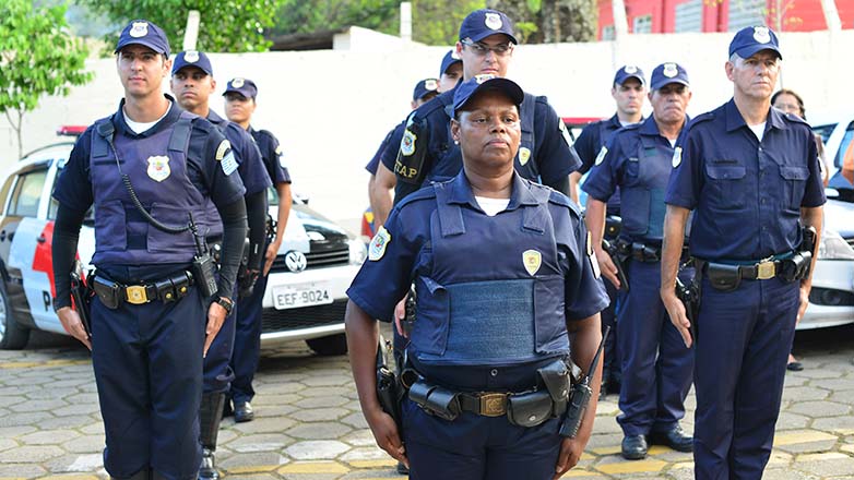 Evento de inauguração da base compartilhada de segurança de São Francisco Xavier