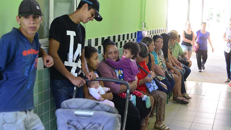 Moradores de São Francisco Xavier atendidos pelo programa Prefeitura no Bairro
