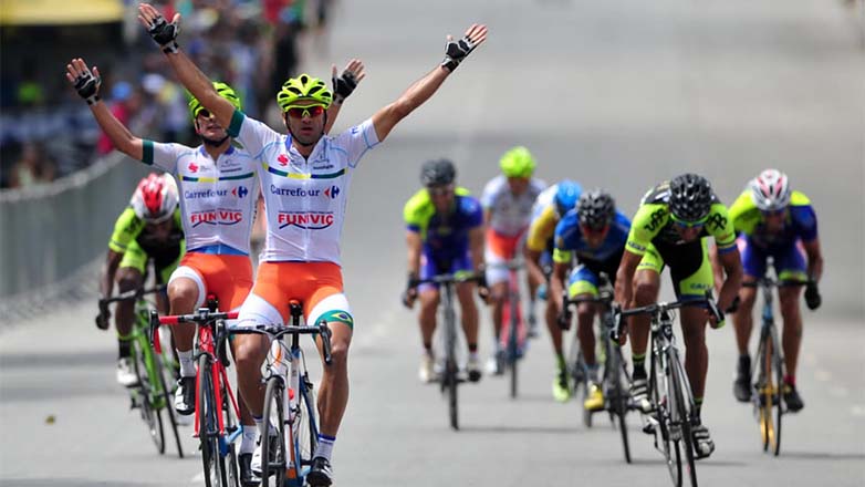 Ciclista Roberto Silva