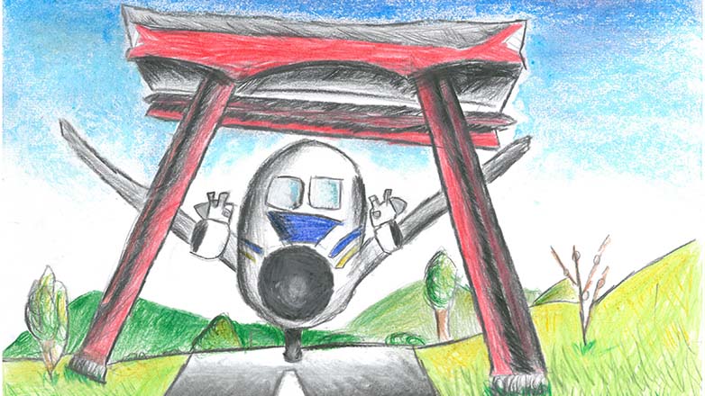 Desenhos dos patrimônios feito pelas crianças