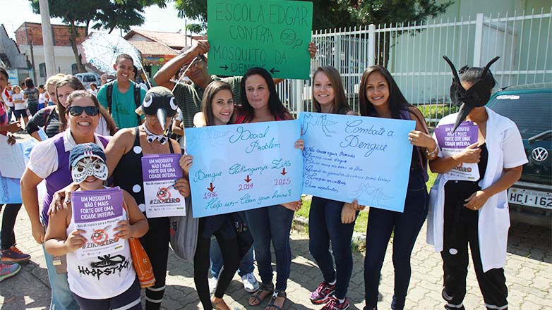 Caminhada contra dengue 