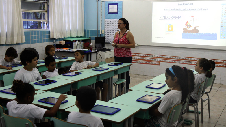 Mais duas escolas municipais estão no Programa Escola Interativa