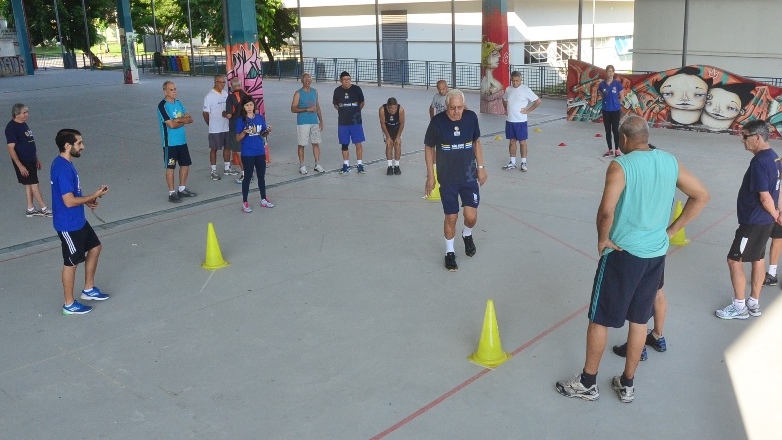 Um grupo de 25 jogadores concluiu os testes físicos no Centro de Medidas e Avaliação Física do Centro da Juventude, na região sul. 