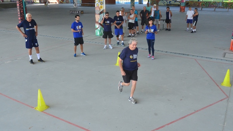 Um grupo de 25 jogadores concluiu os testes físicos no Centro de Medidas e Avaliação Física do Centro da Juventude, na região sul. 