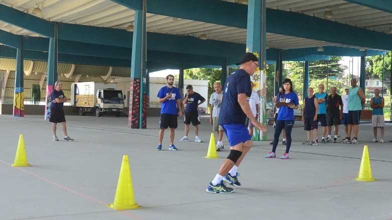 Um grupo de 25 jogadores concluiu os testes físicos no Centro de Medidas e Avaliação Física do Centro da Juventude, na região sul. 
