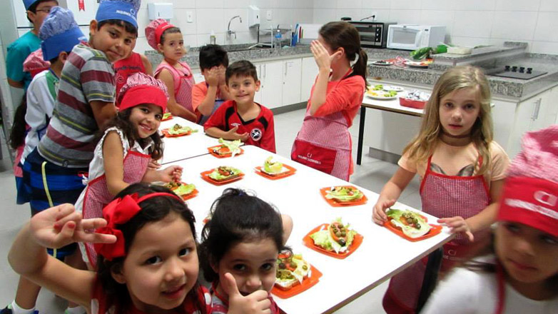 Oficina kids do Centro da Juventude