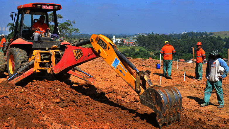 O parque Ribeirão Vermelho, na Urbanova, futura área de lazer e esportiva, está com diversas estruturas em fase final de conclusão