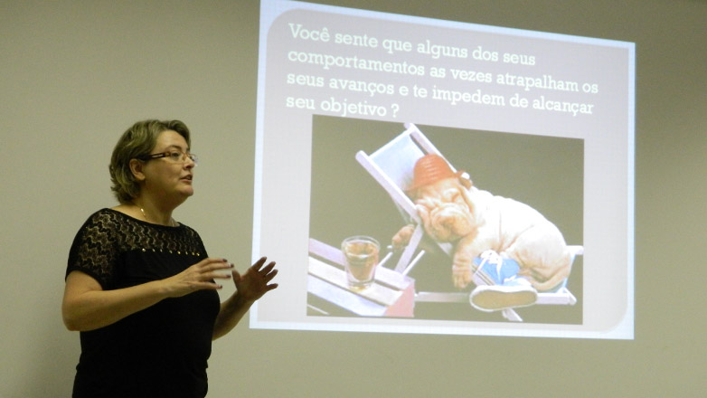 A psicóloga e life coaching, Rosana