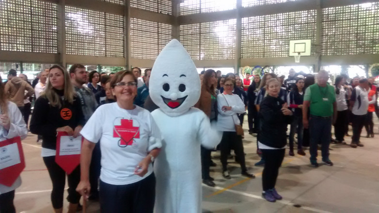 Imagens mostram a cerimônia de abertura da Olimpíada do Servidor