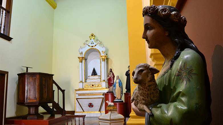 A visitação começa na Igreja São Benedito,depois  o Museu de Esportes, o Museu de Arte Sacra e o Mercado Municipal.