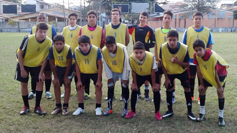 Equipe dos Jogos Intercentros de Futebol