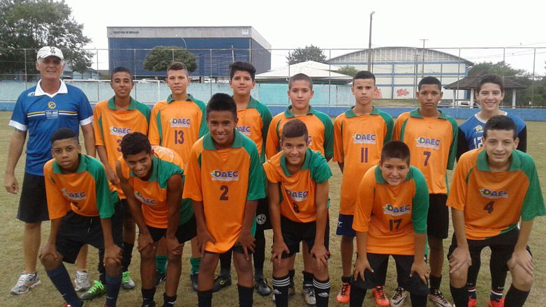 Equipe dos Jogos Intercentros de Futebol