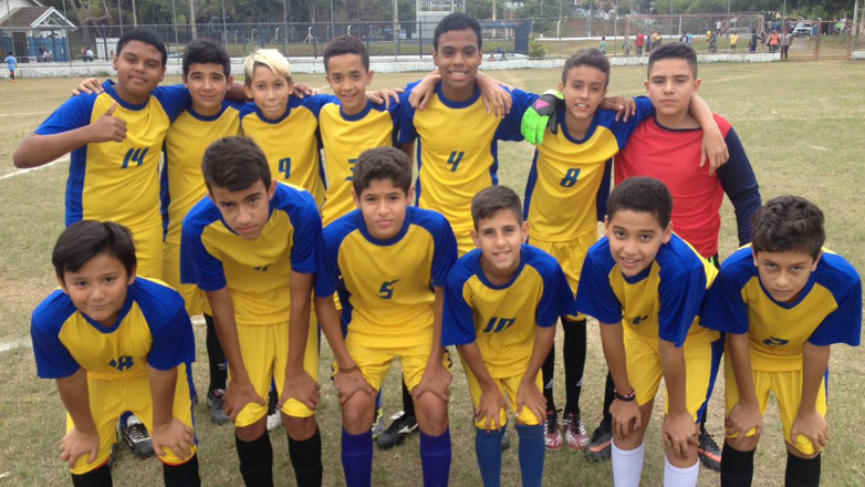 Equipe dos Jogos Intercentros de Futebol