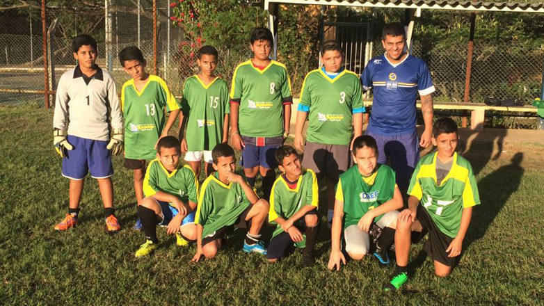 Equipe dos Jogos Intercentros de Futebol