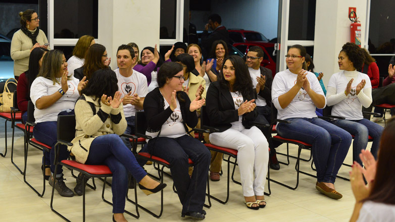 Turma se formando
