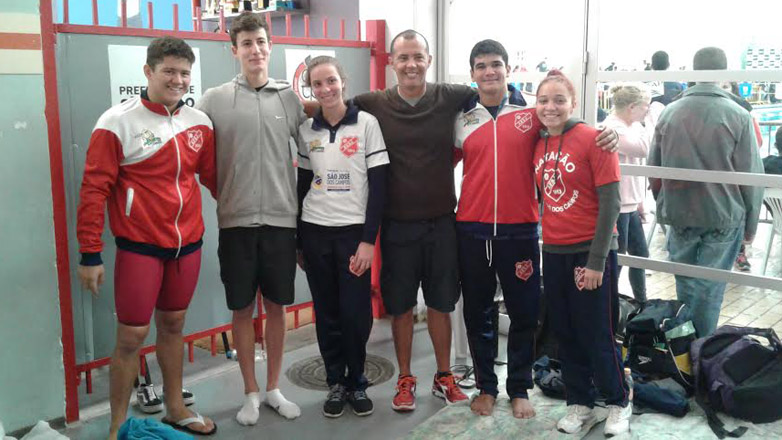 Lucas Pittan e os outros ganhadores