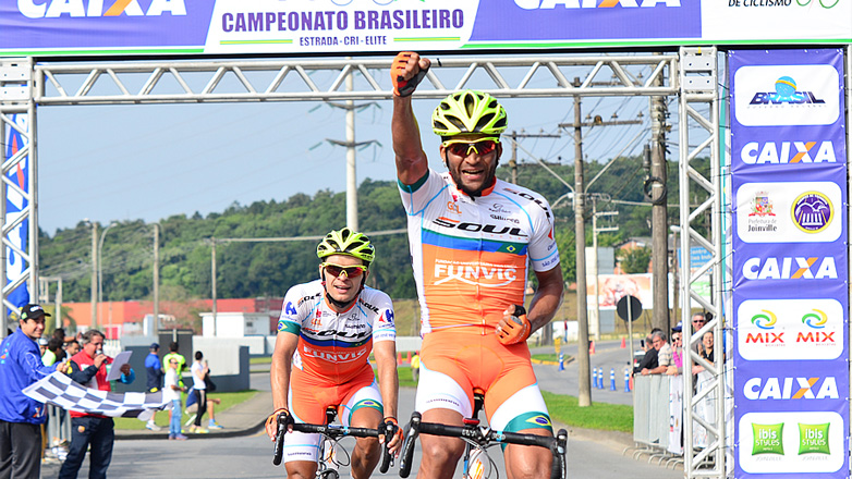 Ciclista Flávio Santos