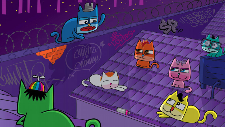 Os gatos de Cora