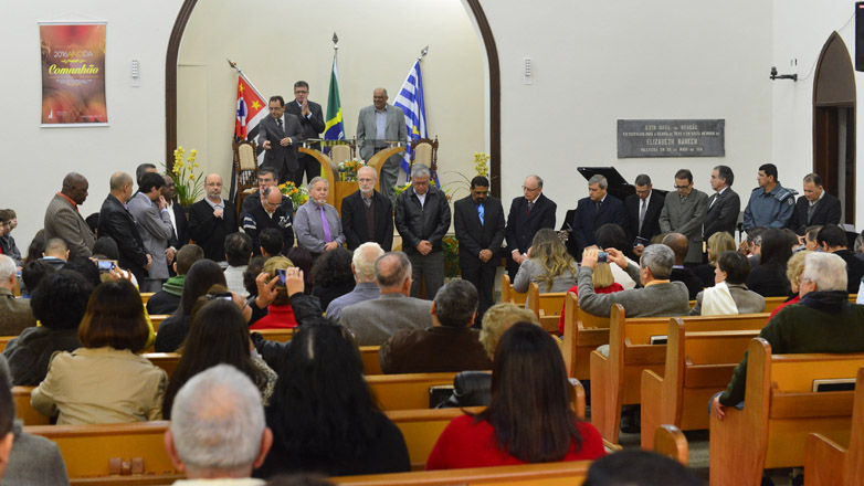 Cerimônias cívica e religiosa no aniversário de São José dos Campos