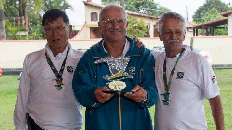 Os atletas vitoriosos do Clube dos Pescadores do Vale do Paraíba (Cpevap), sediado em São José dos Campos