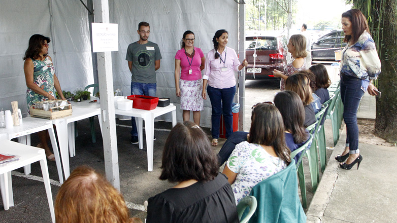 Servidoras participam das atividades da Semana da Mulher