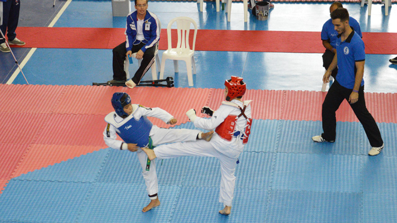 Atletas disputam a segunda etapa do Campeonato Paulista de Taekwondo