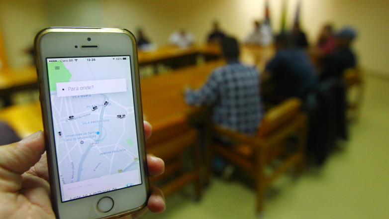 Reunião da Prefeitura com motoristas da Uber  