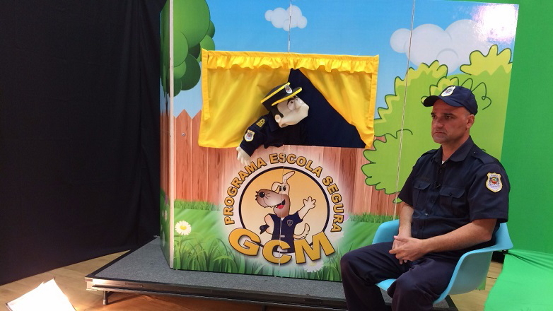 Guarda Civil Municipal leva o “Programa Escola Segura” para a TV