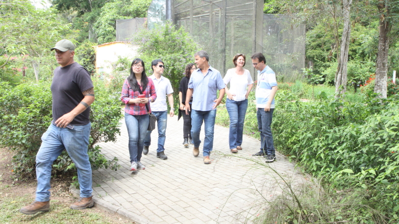 No Parque da Cidade Roberto Burle Marx os visitantes conheceram os programas de educação ambiental realizados pela Secretaria de Urbanismo e Sustentabilidade